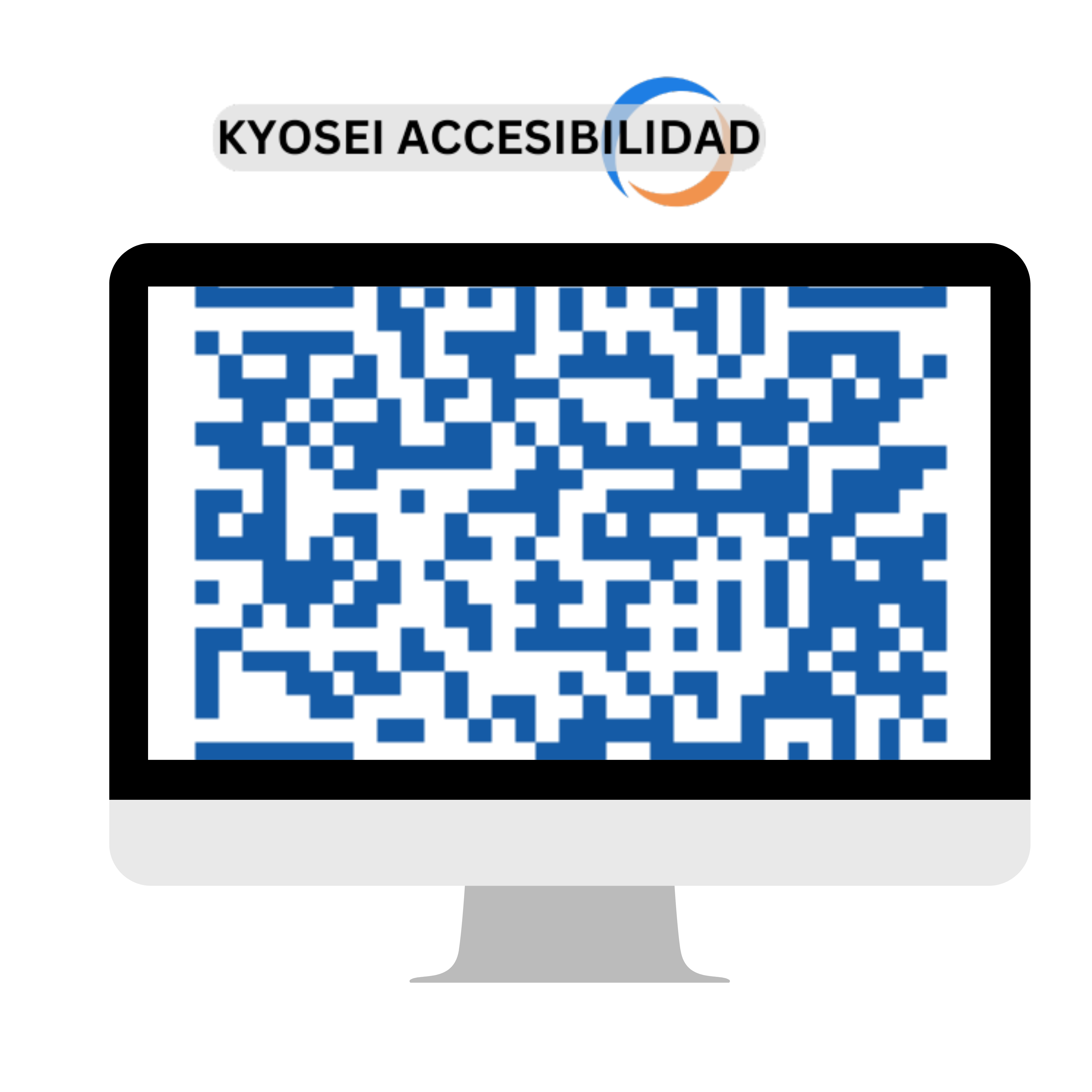 Interfaz gráfica del generador de códigos QR accesibles